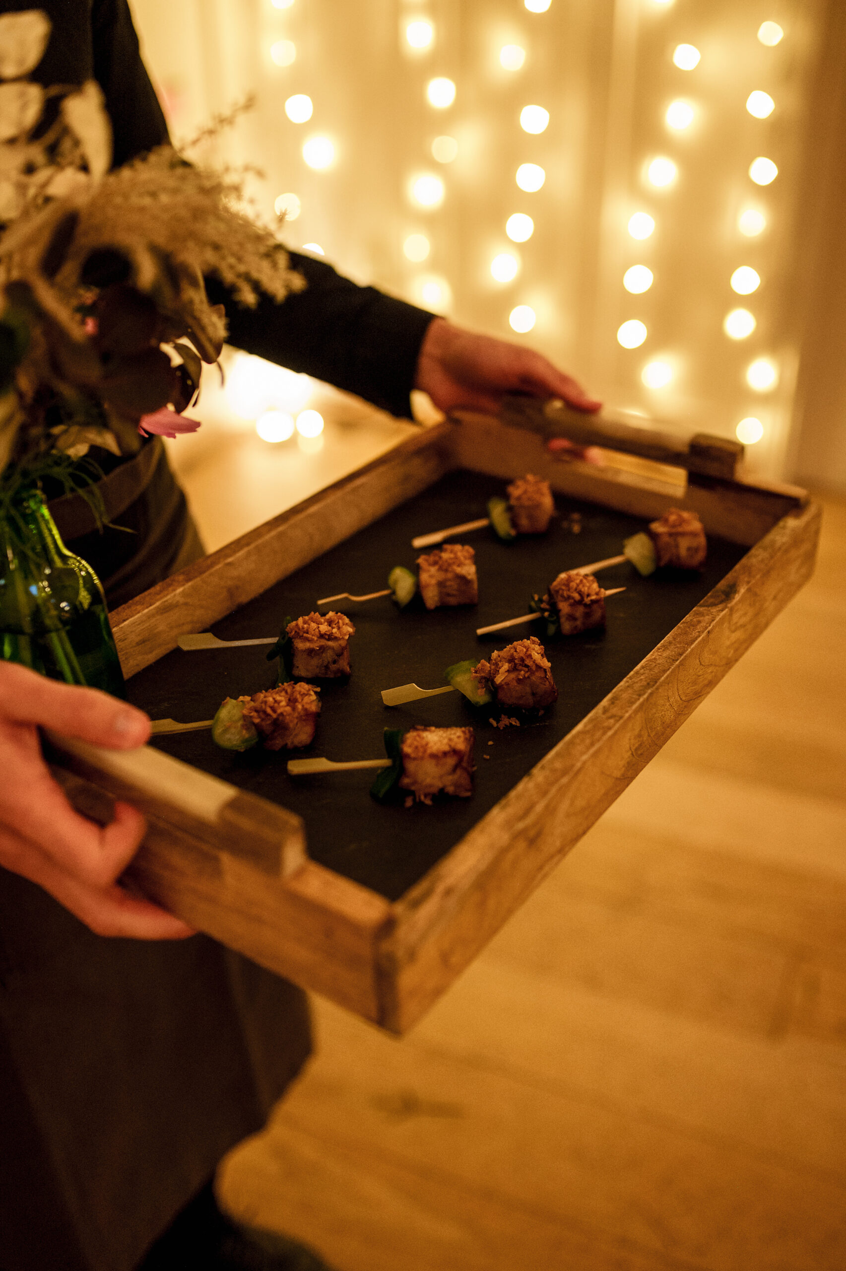 wedding canapé