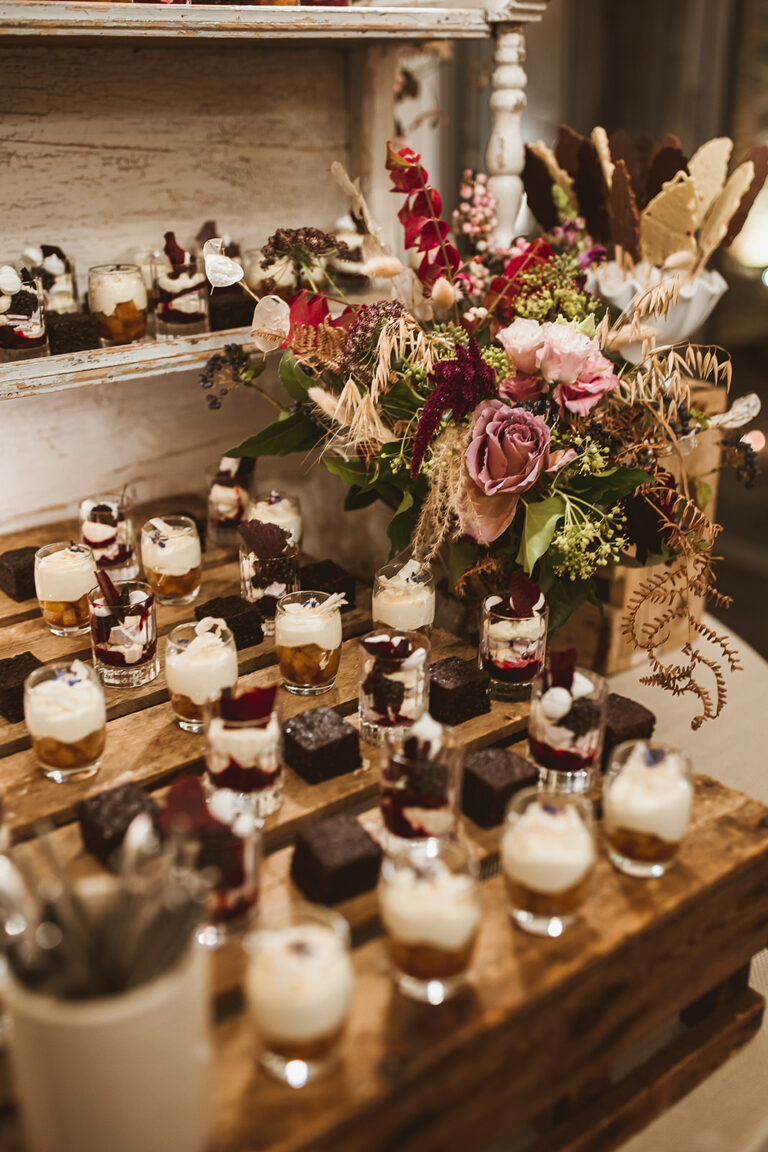 dessert station created by Kalm Kitchen